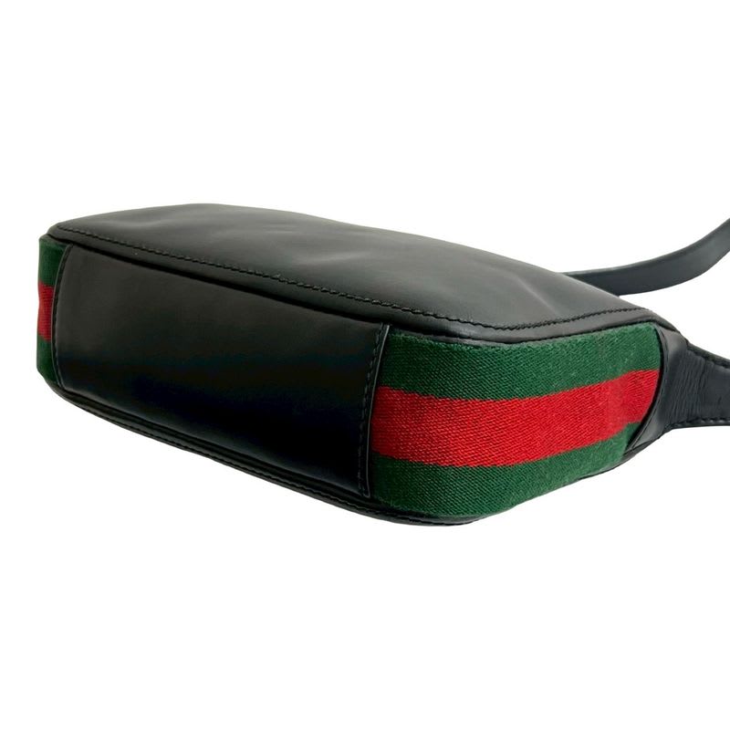 Gucci Vintage Sherry Line Leather Shoulder Bag — view 9