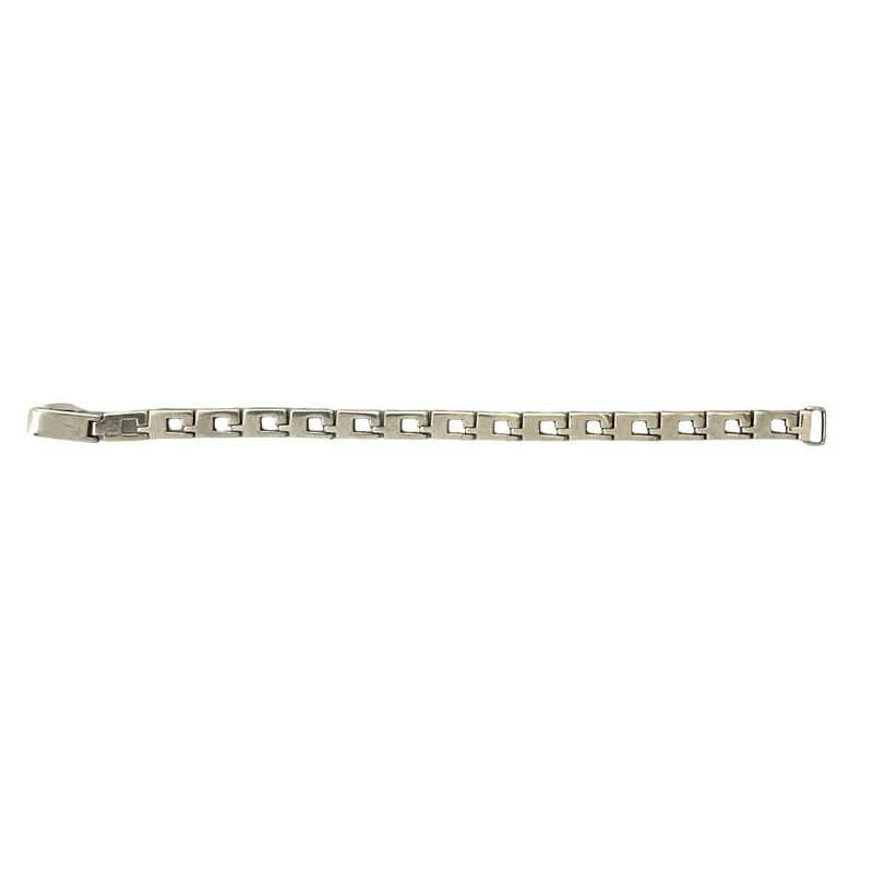 Gucci Square G Bracelet Silver 925 Bangle Accessory 19488 — view 4