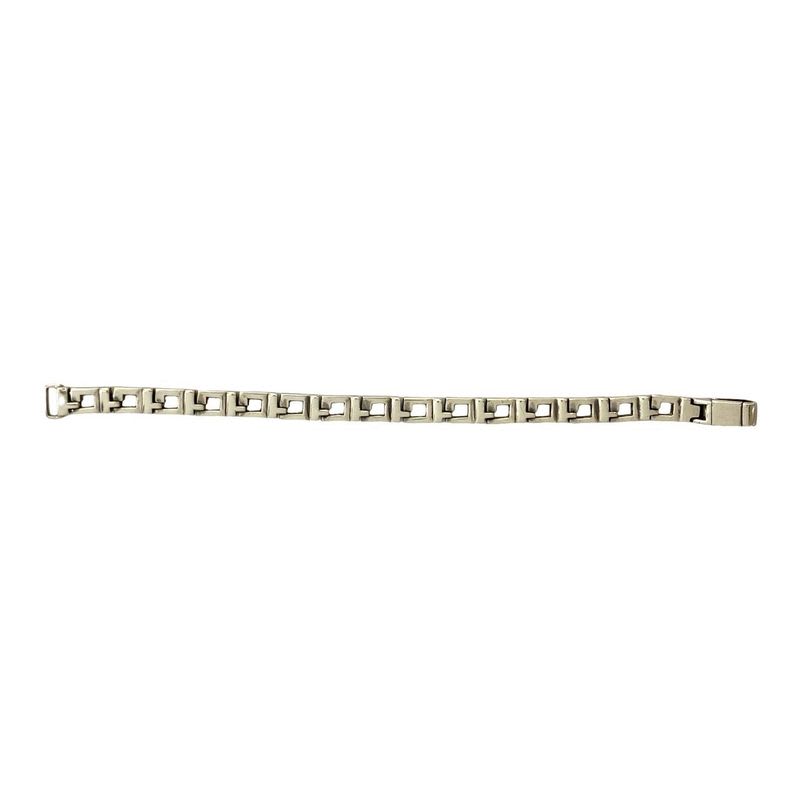Gucci Square G Bracelet Silver 925 Bangle Accessory 19488 — view 5
