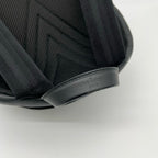 Louis Vuitton LV Aerogram Pilot Sling Bag Leather Noir Black — view 5