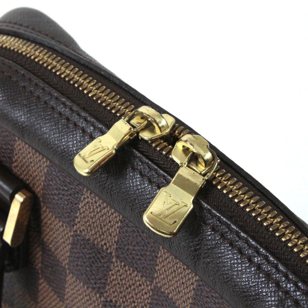Louis Vuitton Damier Brera Handbag Brown — view 5