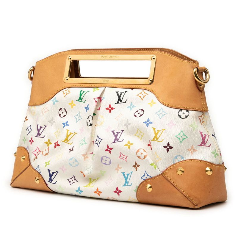 Louis Vuitton Monogram Multicolor Judy GM Handbag Chain Shoulder Bag 2-Way — view 2