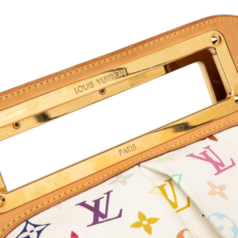 Louis Vuitton Monogram Multicolor Judy GM Handbag Chain Shoulder Bag 2-Way — view 5