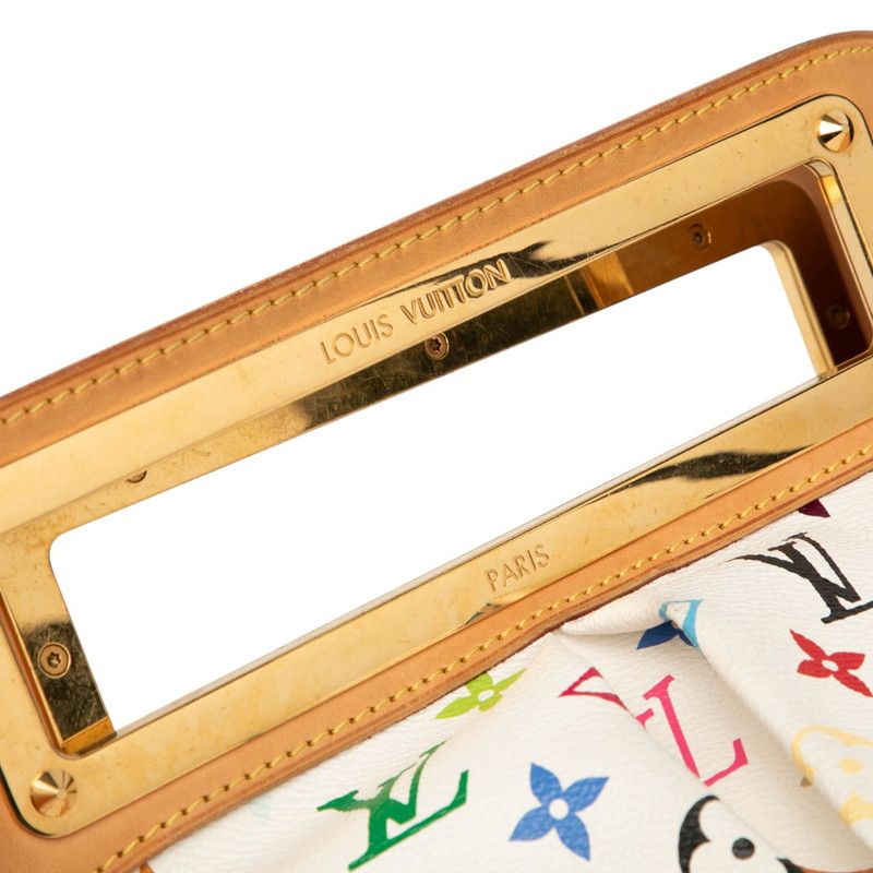 Louis Vuitton Monogram Multicolor Judy GM Handbag Chain Shoulder Bag 2-Way — view 4