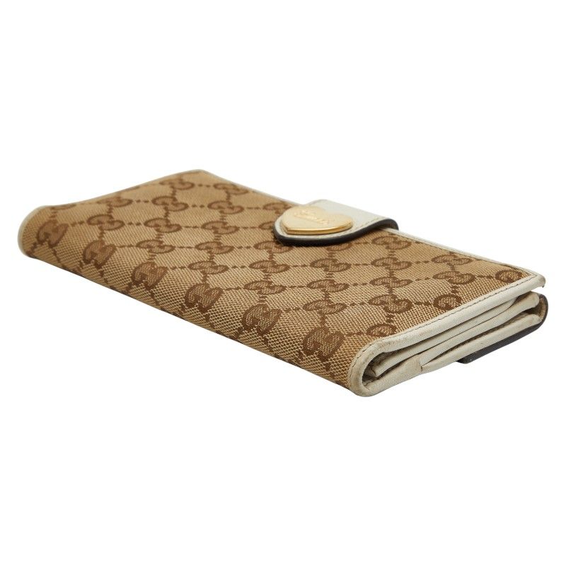 Gucci GG Canvas W Hook White Beige Leather — view 4