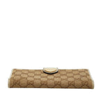 Gucci GG Canvas W Hook White Beige Leather — view 3