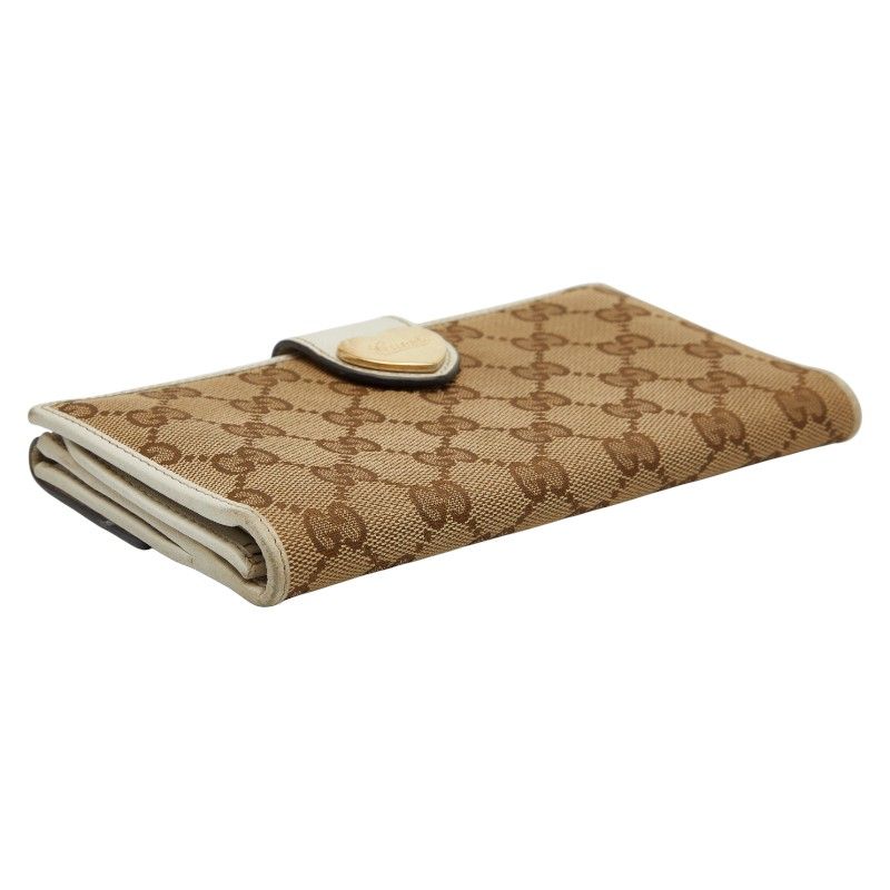 Gucci GG Canvas W Hook White Beige Leather — view 5