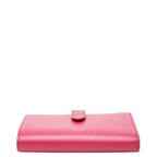 Celine Strap Wallet Pink Leather — view 3
