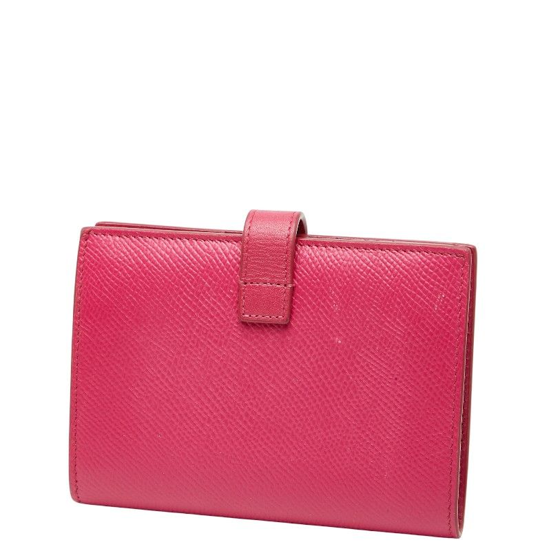 Celine Strap Wallet Pink Leather — view 2