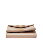 Prada Trifold Compact Wallet 1 Mh021 Beige Viterodino Leather — view 3