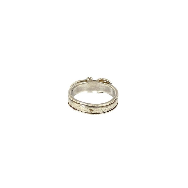 Hermes Suntulle Belt Motif Silver 925 Ring No 10 Accessory 90503 — view 7