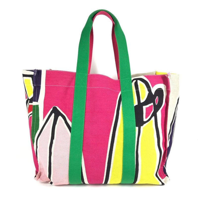 Hermes Shoulder Bag Sebas de Plage Logo Cotton Multicolor — view 2