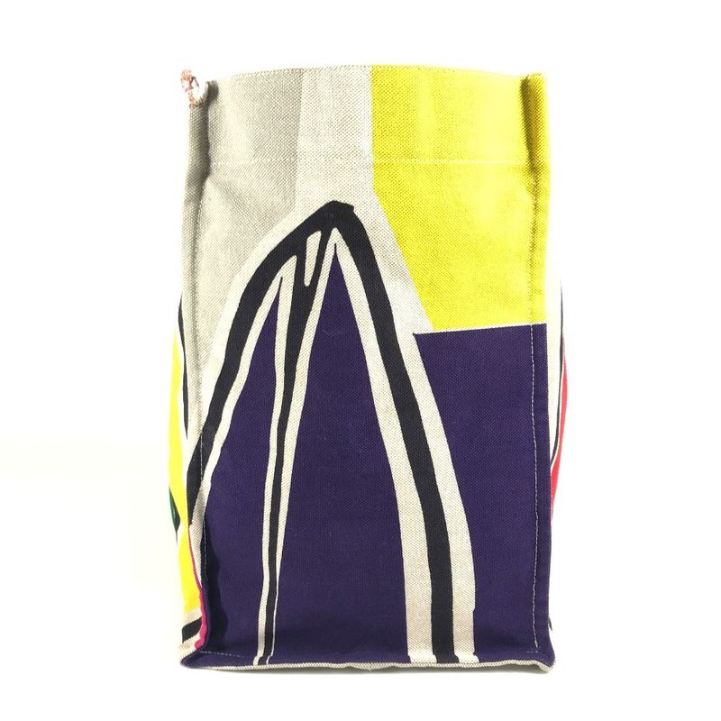 Hermes Shoulder Bag Sebas de Plage Logo Cotton Multicolor — view 4