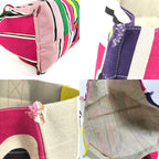 Hermes Shoulder Bag Sebas de Plage Logo Cotton Multicolor — view 7