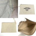 Hermes Shoulder Bag Sebas de Plage Logo Cotton Multicolor — view 8