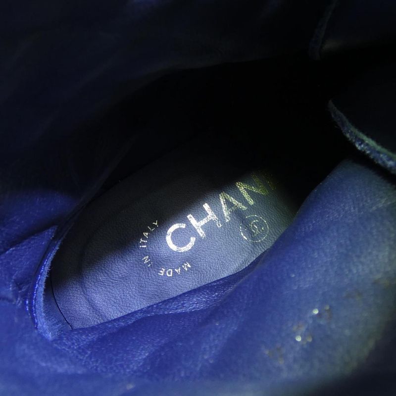 Chanel Lace-Up Boots — view 6
