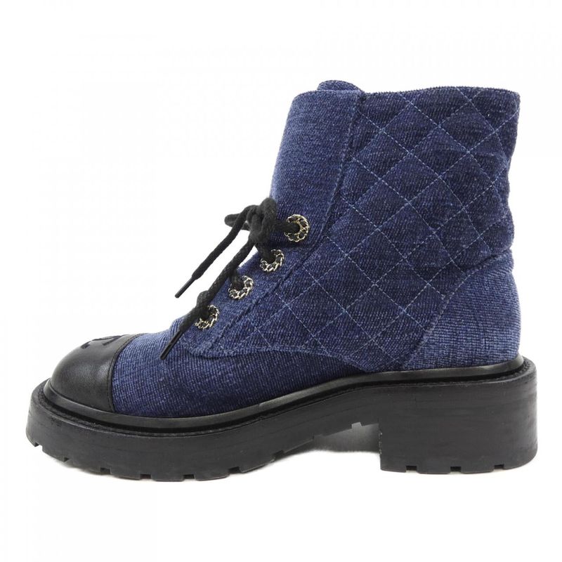 Chanel Lace-Up Boots — view 2