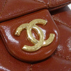 Chanel As4993 Size 25 Brown Bag — view 4