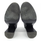 Chanel Size 35 Patent Black Boots — view 4