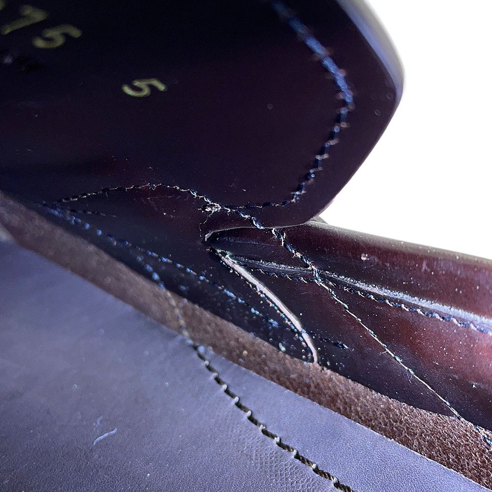 Prada Loafers Brushed Leather Square Toe 5 — view 9