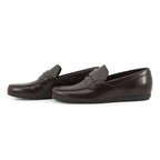 Prada Loafers Brushed Leather Square Toe 5 — view 2