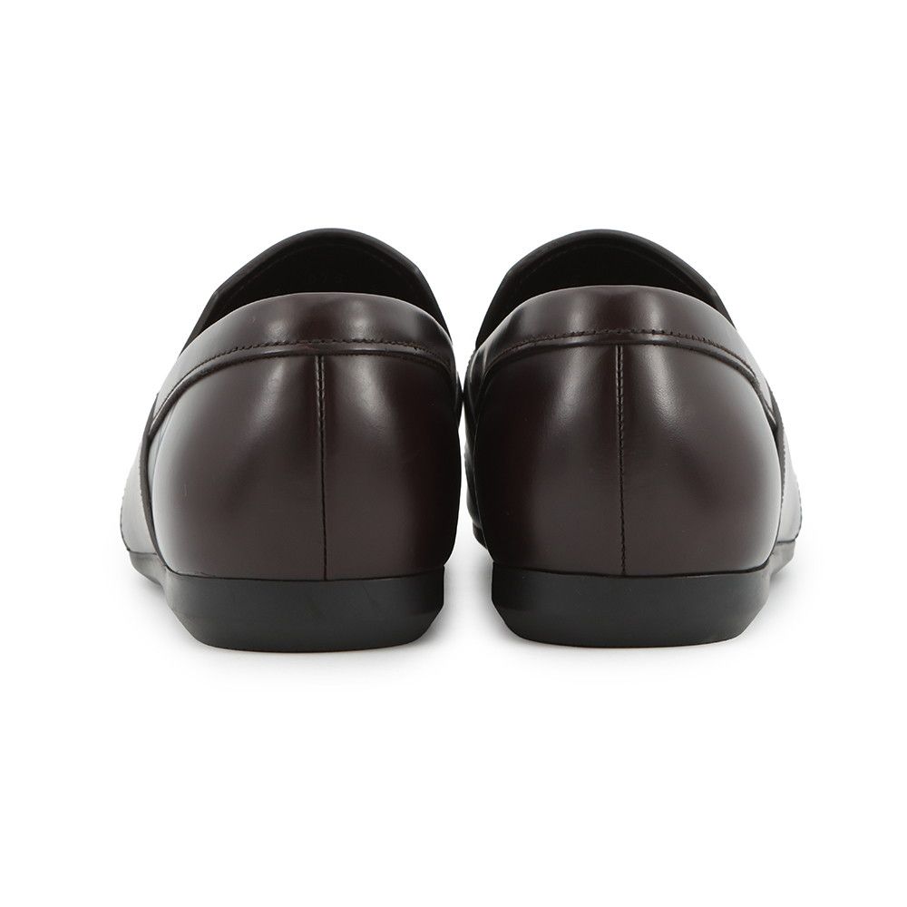 Prada Loafers Brushed Leather Square Toe 5 — view 3