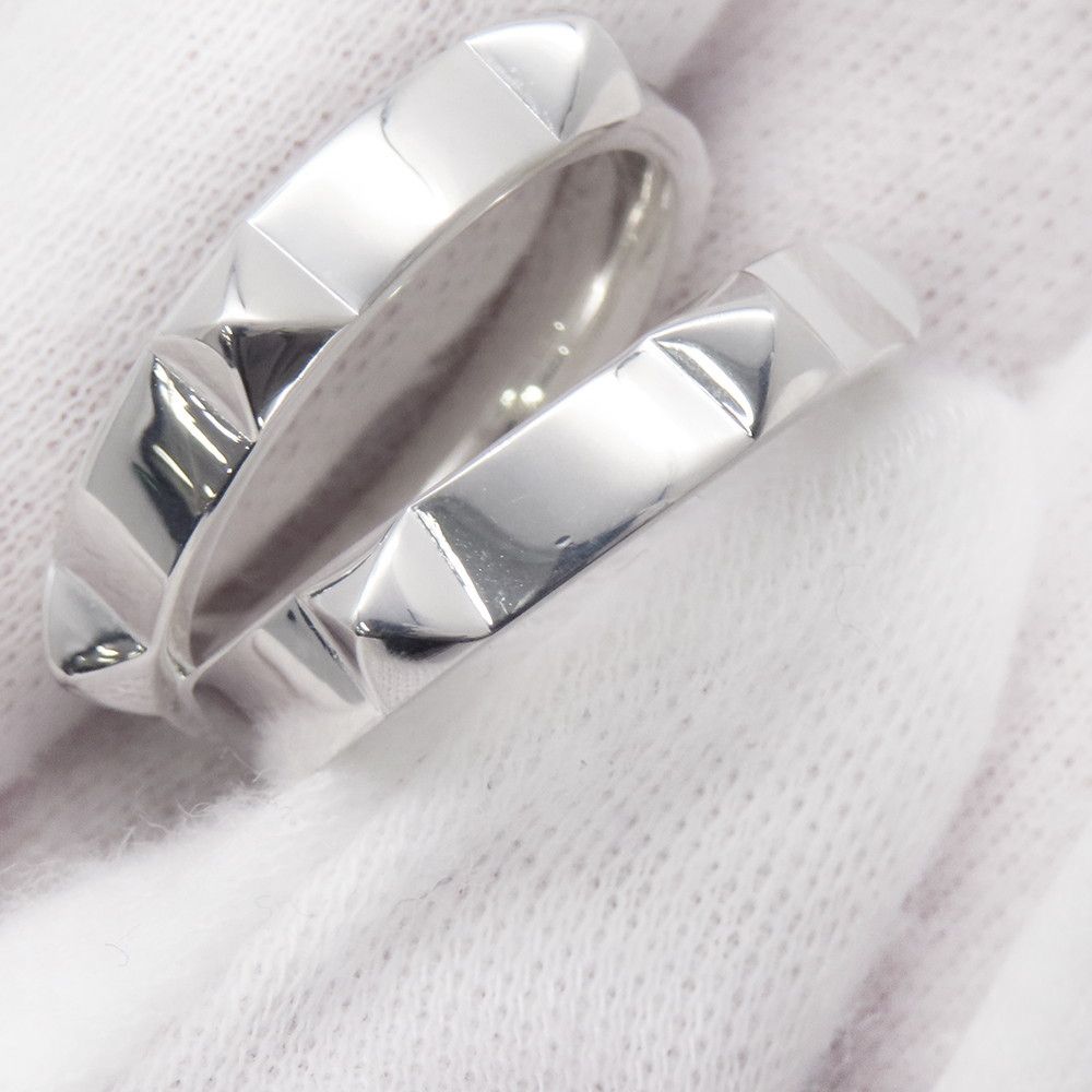 Hermes Ring Cl De-h Double Round Silver 53 — view 7