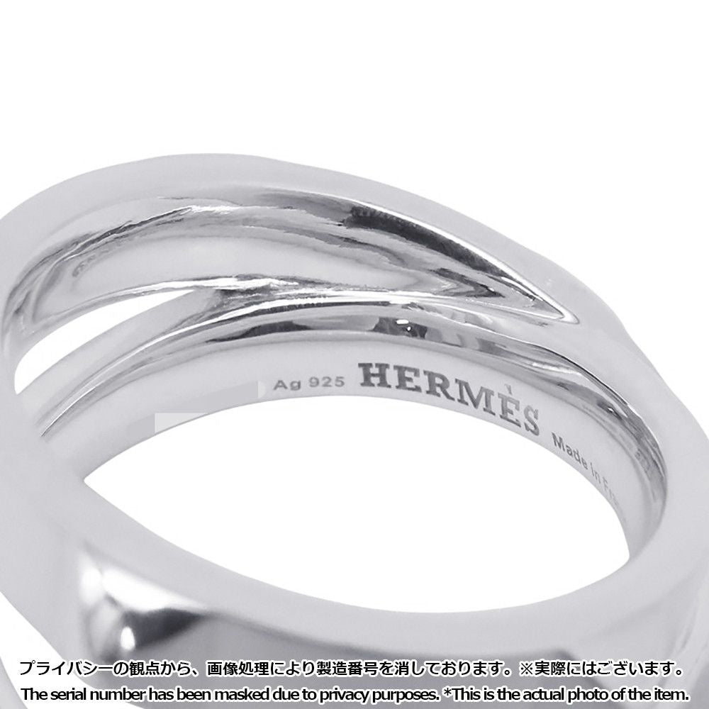 Hermes Ring Cl De-h Silver 55 — view 8
