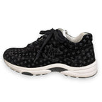 Chanel Coco Mark Print Suede Sneakers Size 42 22AW — view 2