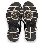 Chanel Coco Mark Print Suede Sneakers Size 42 22AW — view 7
