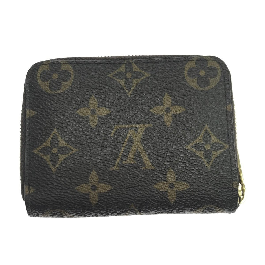 Louis Vuitton Coin Case Monogram Zippy Purse Brown — view 2