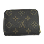 Louis Vuitton Coin Case Monogram Zippy Purse Brown — view 2