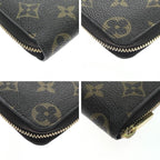 Louis Vuitton Coin Case Monogram Zippy Purse Brown — view 4