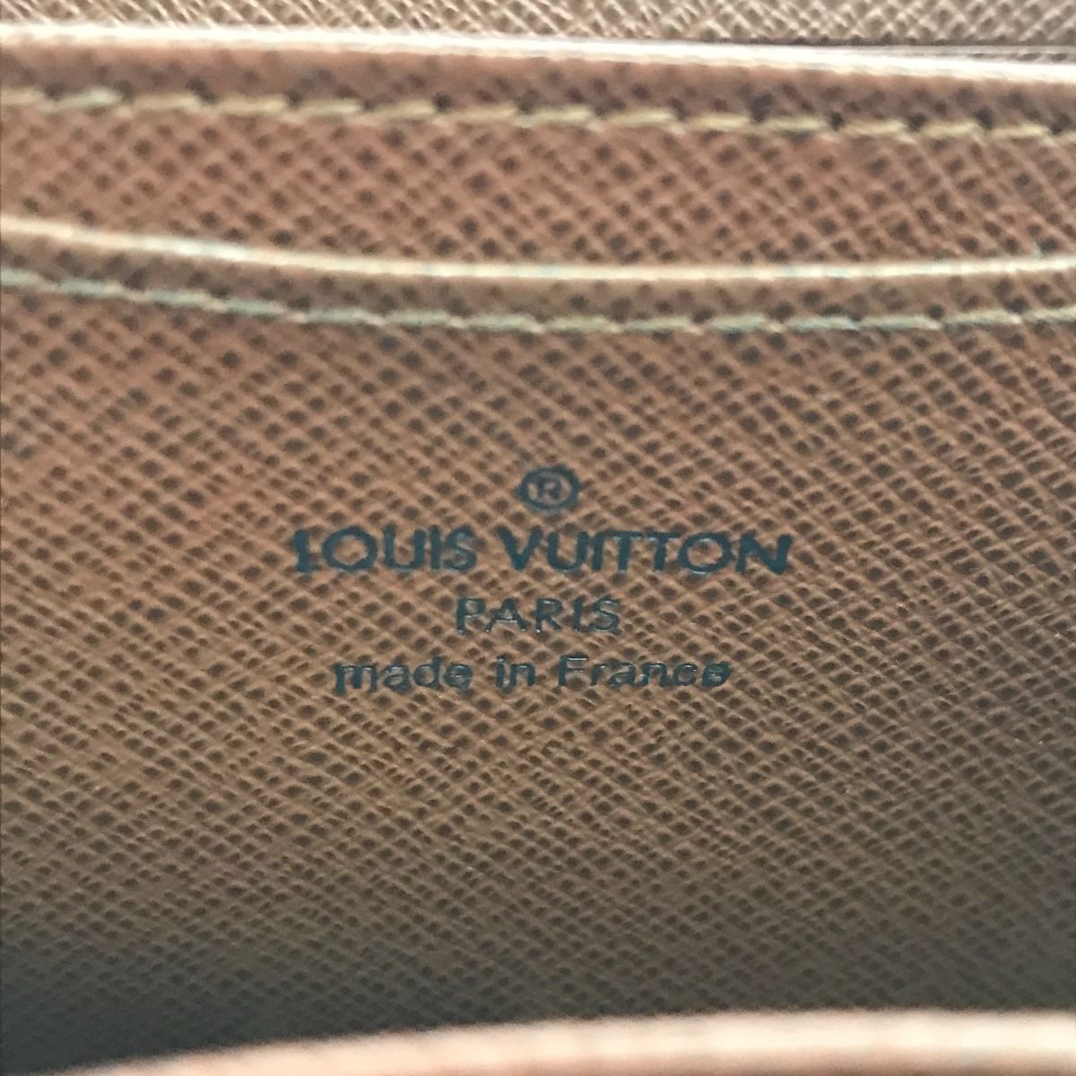 Louis Vuitton Coin Case Monogram Zippy Purse Brown — view 6