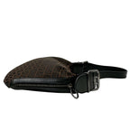 Fendi Bag Zucchino One Shoulder Handbag Brown Mini Small — view 4