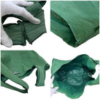 Prada Tote Bag Initial Patch Green Large Leather Nappaleather — view 3