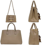 Prada 2 way Bag Beige Cammeo Bn2674 — view 2