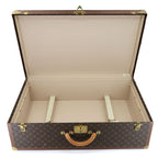 Louis Vuitton Monogram Alzer 80 Trunk Case Bag Brown — view 6