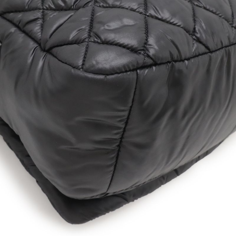 Chanel Coco Cocoon Quilted Small Messenger Shoulder Bag Crossbody Nylon — view 3