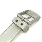 Chanel Rubber Bracelet Band Logo Clear Silver Hardware 99 — view 5