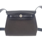 Hermes Herbag Her Bag Zip Mini Shoulder Vash Hunter Toile — view 4
