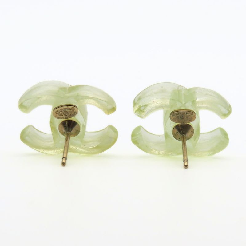 Chanel Coco Mark Plastic Green 02 P Accessories Cute — view 4