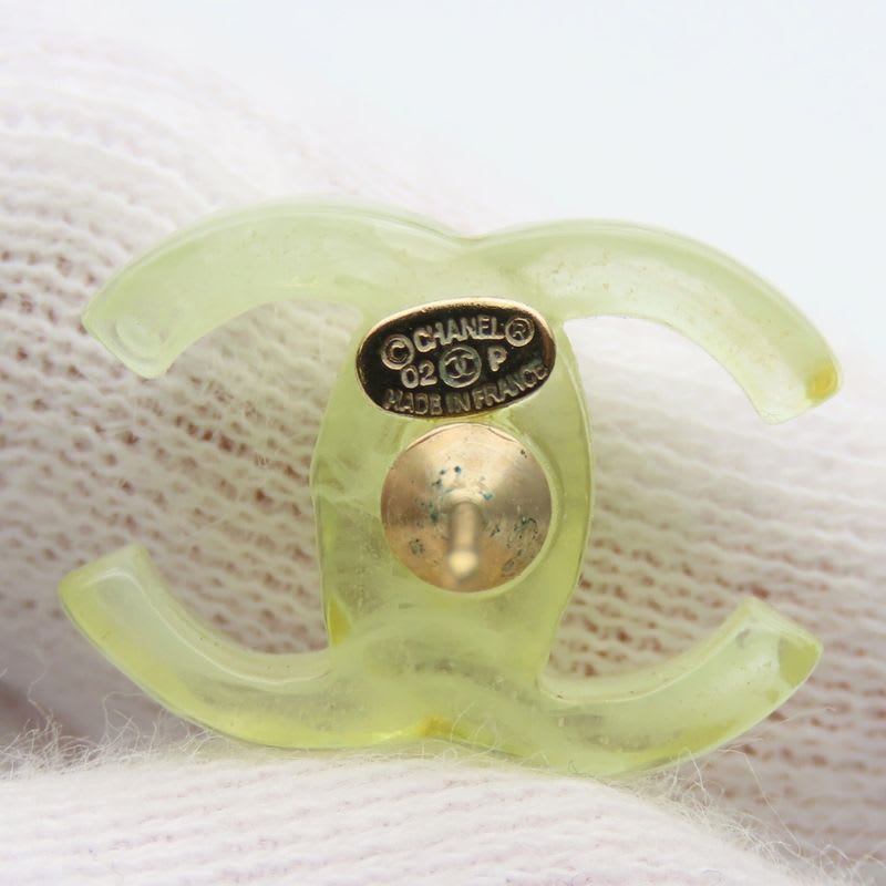 Chanel Coco Mark Plastic Green 02 P Accessories Cute — view 8