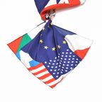 Louis Vuitton Bijou Sac Flags Key Holder Key Ring Charm Multicolor National Flag — view 7
