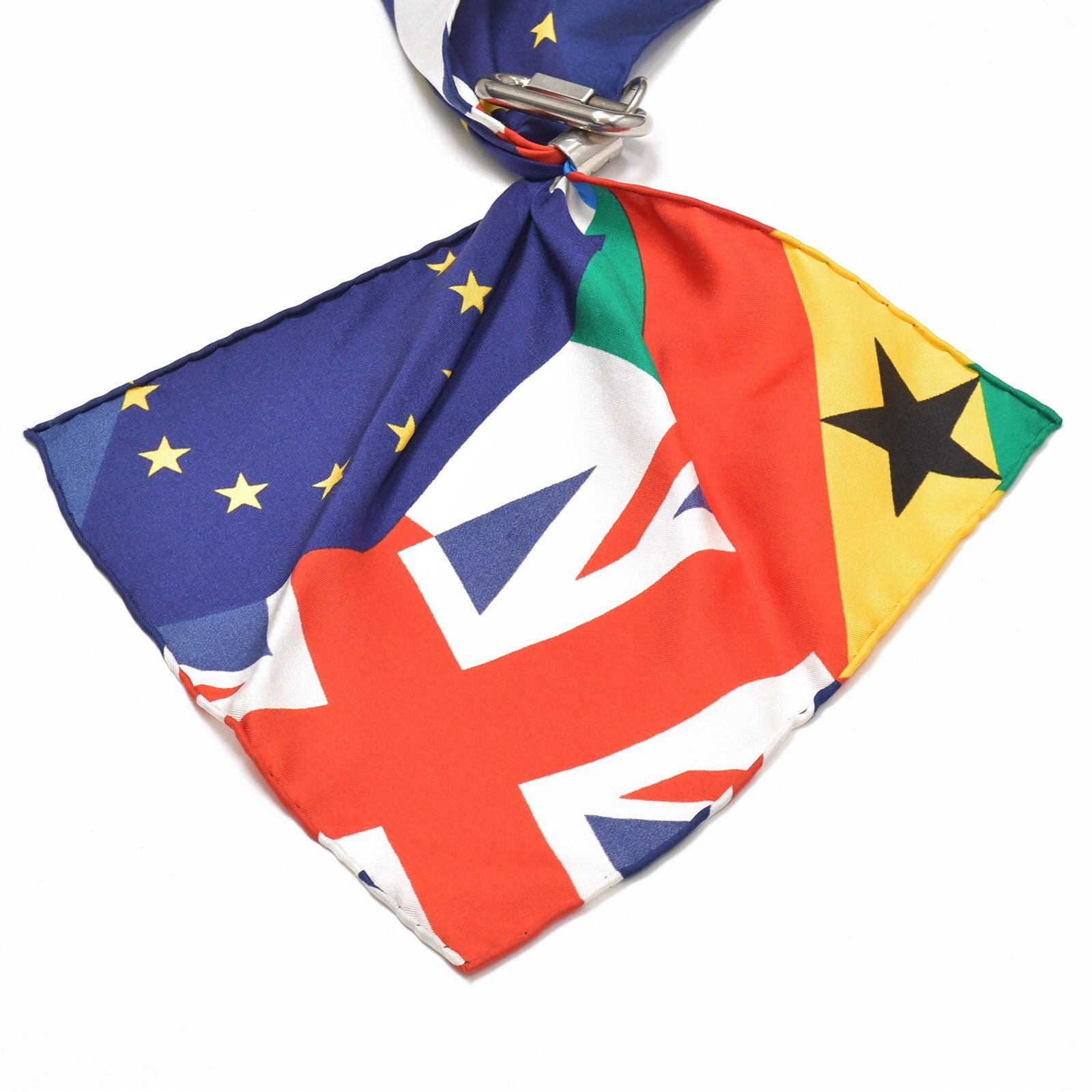 Louis Vuitton Bijou Sac Flags Key Holder Key Ring Charm Multicolor National Flag — view 5