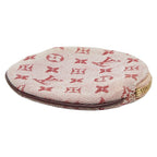 Louis Vuitton Monogram Mini Porte Monet Ron Threes Red Canvas Leather — view 4