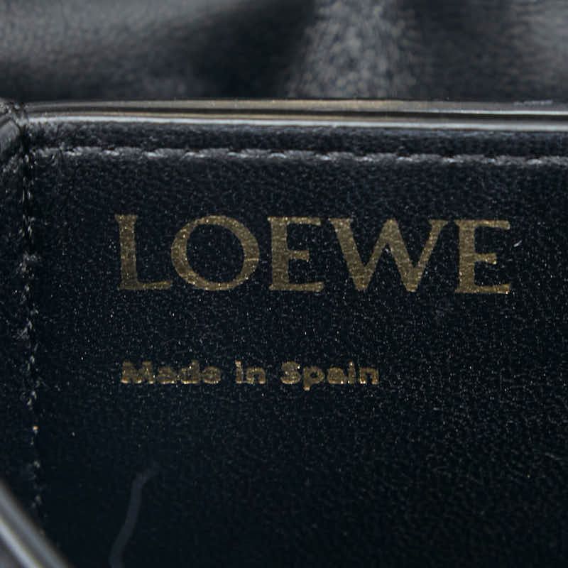 Loewe Repeat Anagram Goya Navy Beige Canvas Leather — view 7