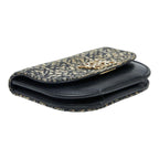 Loewe Repeat Anagram Goya Navy Beige Canvas Leather — view 5