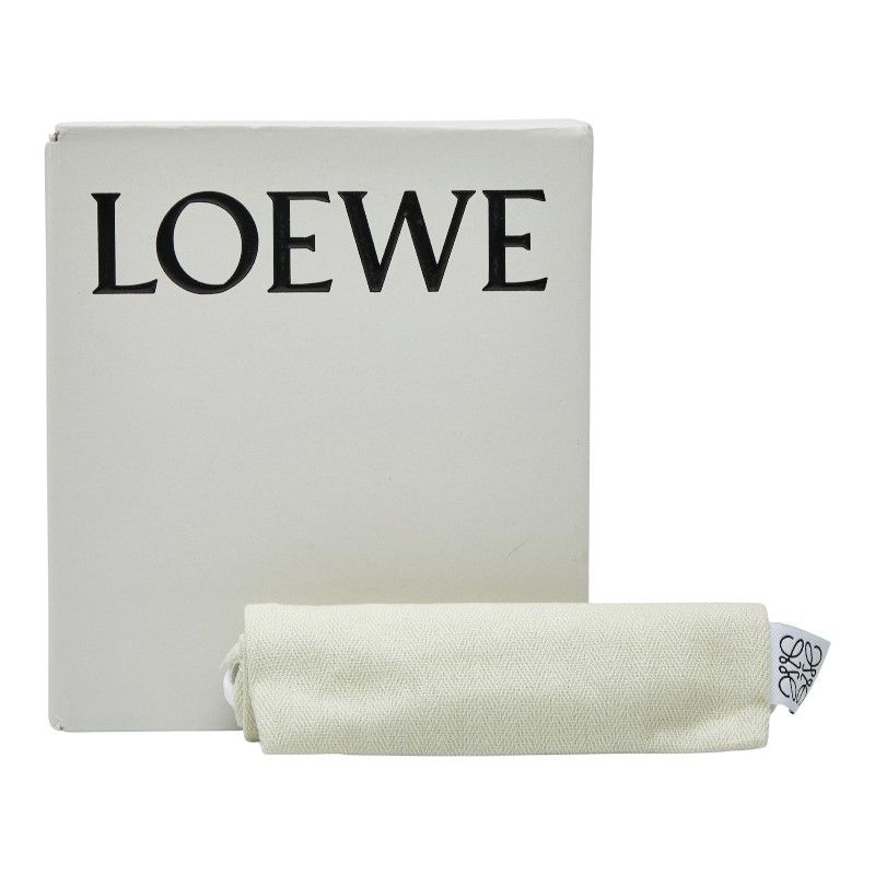 Loewe Repeat Anagram Goya Navy Beige Canvas Leather — view 8