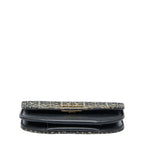 Loewe Repeat Anagram Goya Navy Beige Canvas Leather — view 3